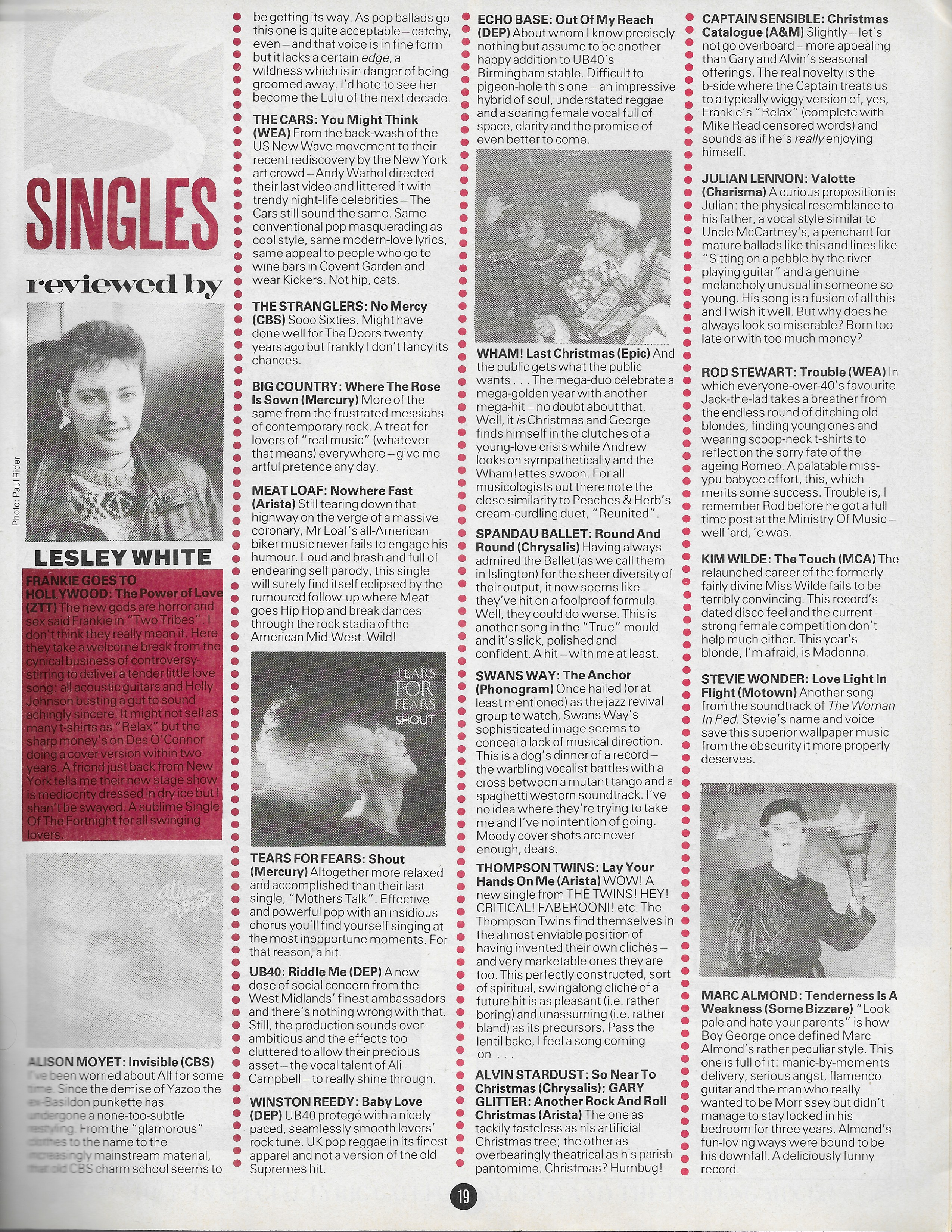 Smash hits, United Kingdom